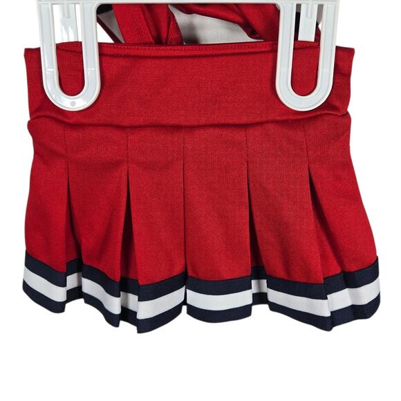 Ole Miss Rebels Cheerleading Outfit Toddler 2T Hotty Toddy College NCAA Pleated - Picture 6 of 12